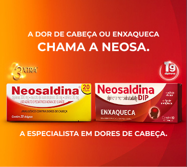 Dor de cabeça ou enxaqueca? Chama a Neosa.