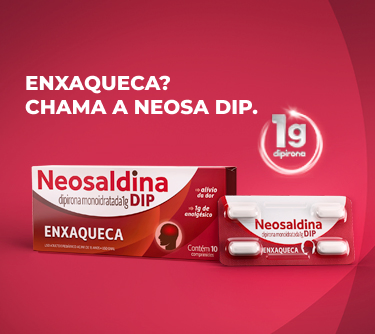 NEOSALDINA DIP. A SUA NEOSA PARA DORES DE CABEÇA MAIS PESADAS.